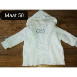 Baby kleding van maat 50 tot 56.