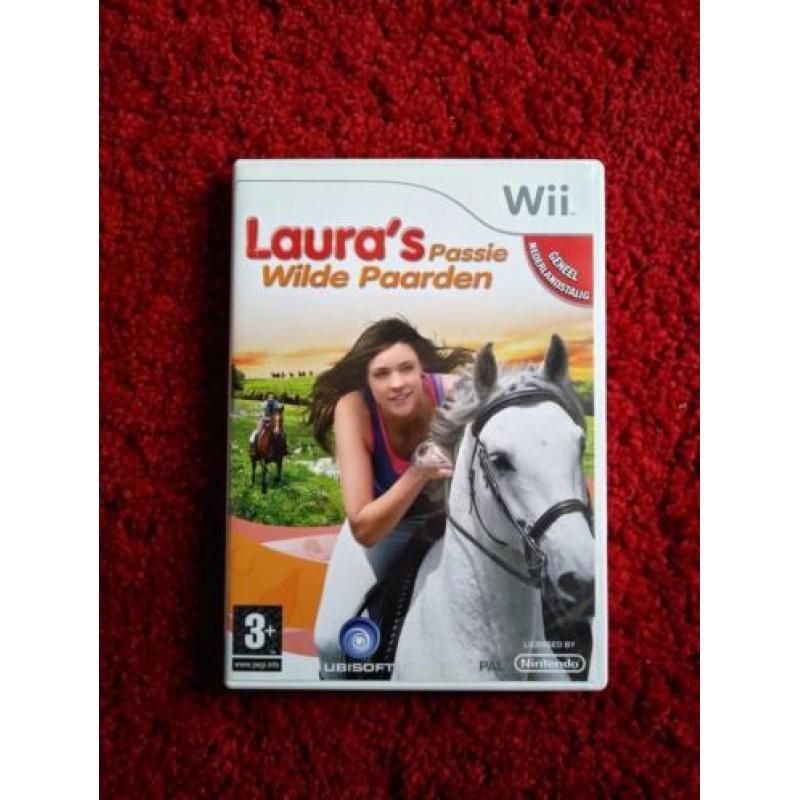 Laura's Passie Wilde Paarden Wii nieuw