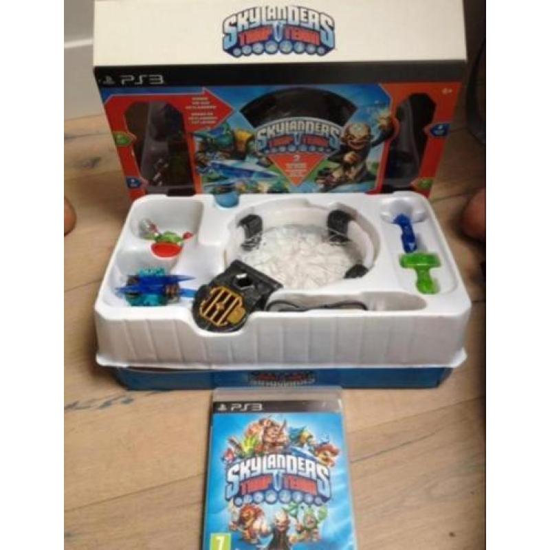 NIEUW! Skylanders trap team starterskit, portal, dvd ps3 set