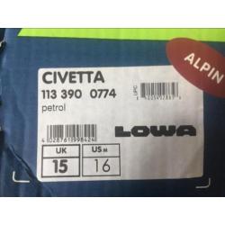 Lowa Civeta maat 49/50 blauw