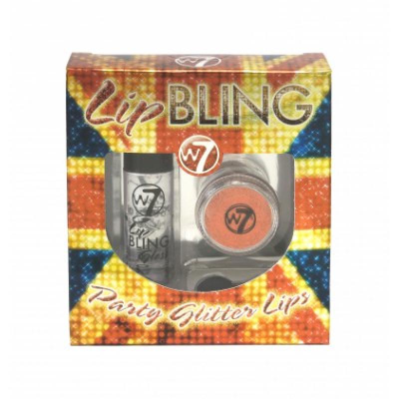 W7 Lip Bling Party Glitter Lips Copper Pot 1 g 6 ml