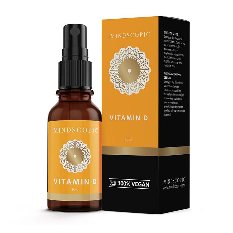 VITAMIN D SPRAY™ - Supplementen MINDSCOPIC - Maximale Absorptie - Vegan