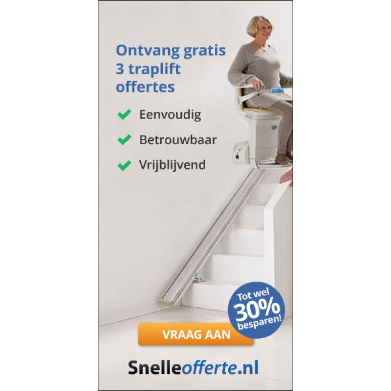 3 Gratis traplift offertes