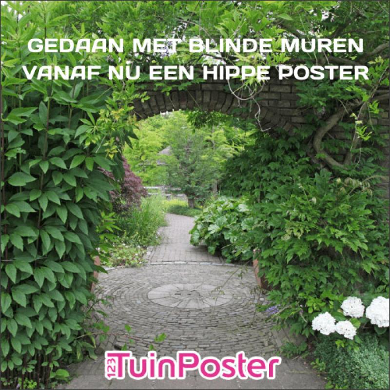 123tuinposter.nl: een tuinposter in elk mogelijk formaat