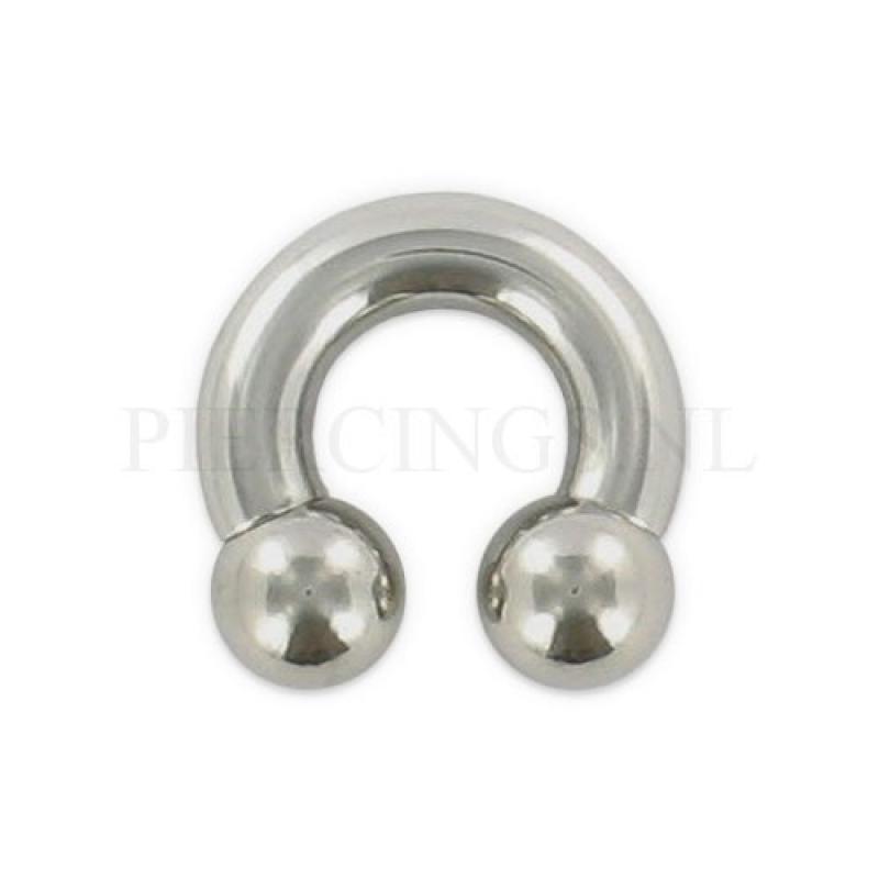 Circulair barbell 6 mm x 12 mm