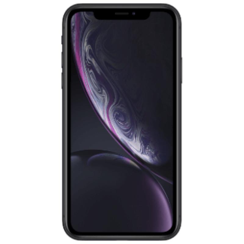 Apple iPhone XR (zwart) met 200 min sms en 1000 MB 4G