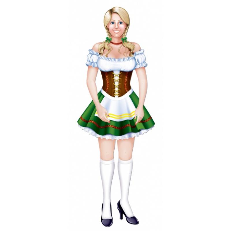 Fraulein Oktoberfest decoratiebord