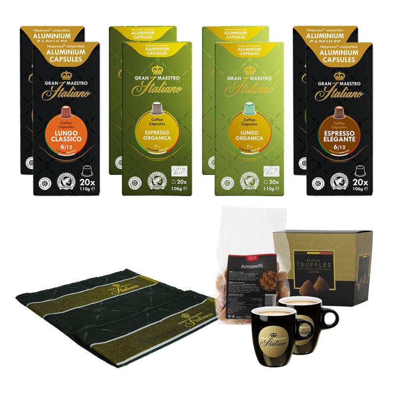 Verfijnd Gran Maestro Italiano nespresso compatible pakket