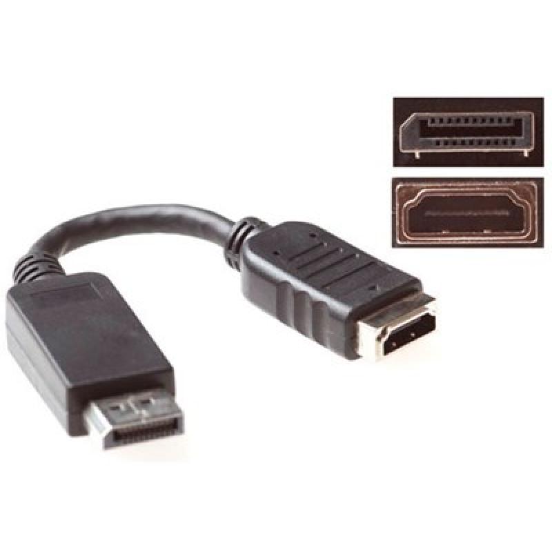 Intronics Verloopkabel DisplayPort male HDMI female