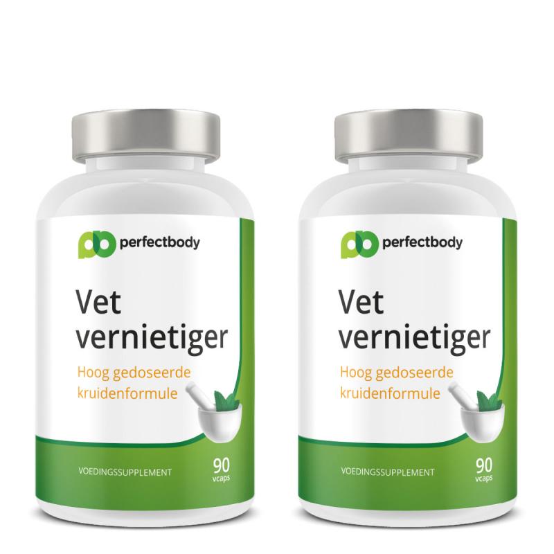 Perfectbody Vet Vernietiger 2-pack - 180 Vcaps