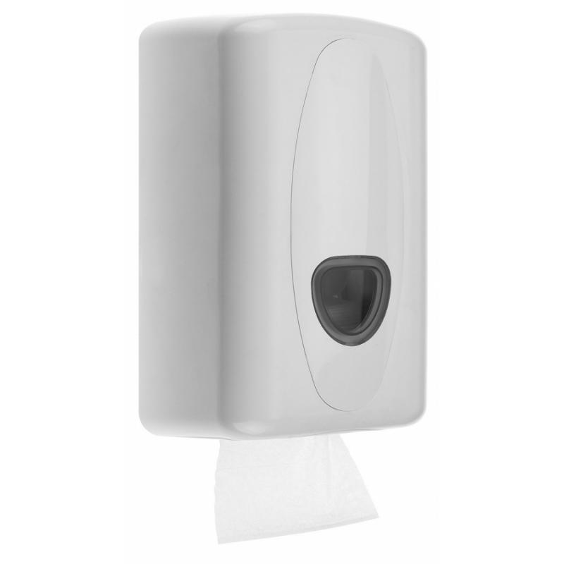 PlastiQline 2020 PlastiQline 2020 kunststof toilet tissue dispenser wit - PQ20Tissue