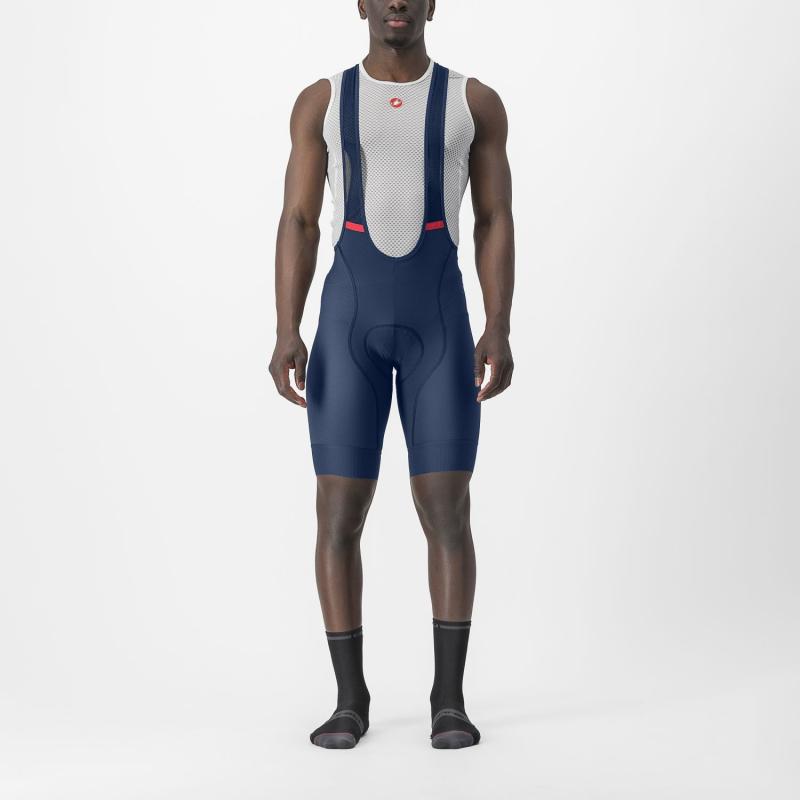 Castelli Competizione bibshort blauw heren M