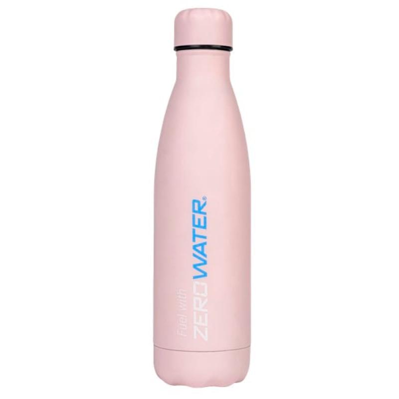 "On the go" ZeroWater drinkfles roze